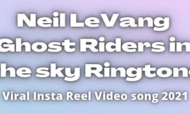 Neil LeVang Ghost Riders in the Sky. Viral instagram Reel song 2022.