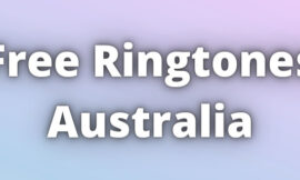 Free Ringtone Australia Download